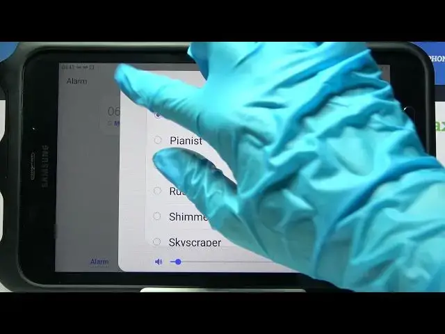'Video thumbnail for How to Set Up Alarm Clock in SAMSUNG Galaxy Tab Active 2 – Alarm Clock Settings'