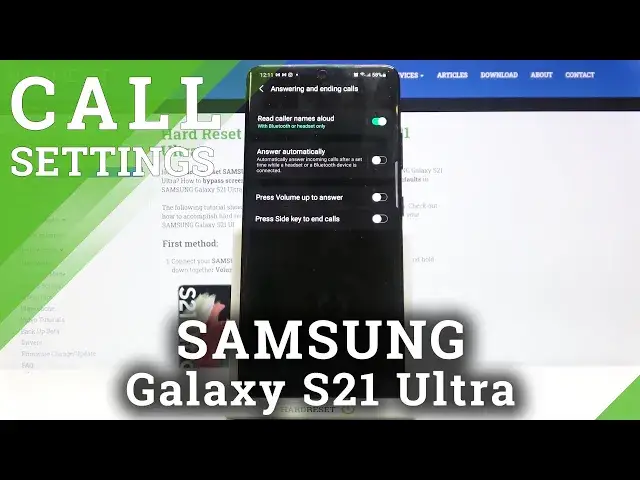 'Video thumbnail for How to Enable Caller Names Aloud in SAMSUNG Galaxy S21 Ultra'