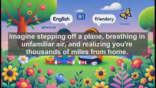 Video thumbnail for 2500 Must Know CEFR B1 Vocabulary - Understanding 'Abroad': A Key Word for International Experiences