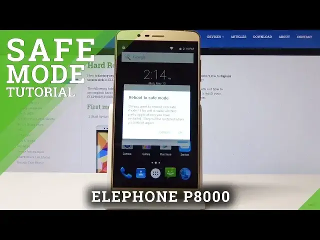 'Video thumbnail for How to Activate Safe Mode in ELEPHONE P8000 - Enter & Exit Safe Mode'