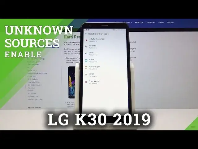 'Video thumbnail for LG K30 2019 Unknown Sources | How to Install Apps from Chrome'