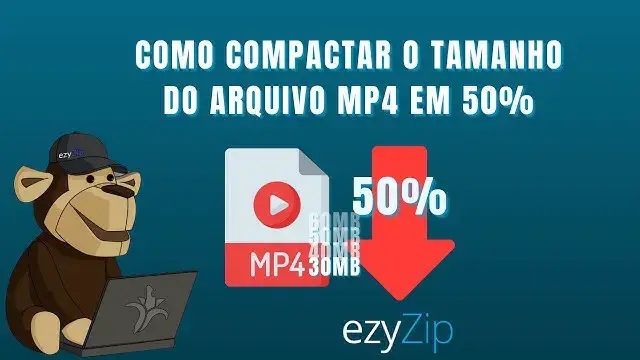 Video thumbnail for 📉 Comprima o tamanho de arquivos MP4 em 50% | Reduza o tamanho de arquivos MP4 online (Guia fácil)