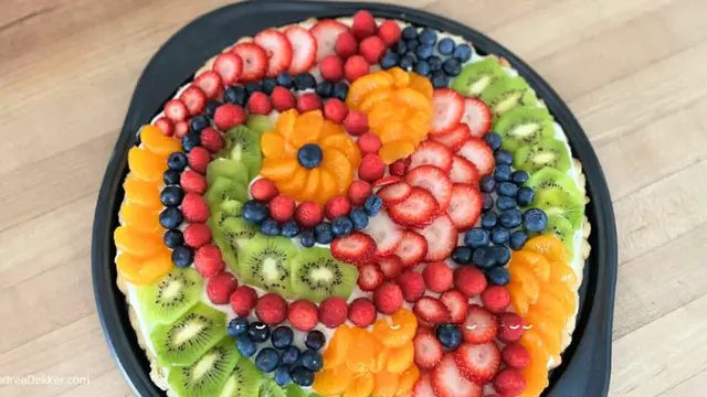Video thumbnail for Fruit Pizza Recipe