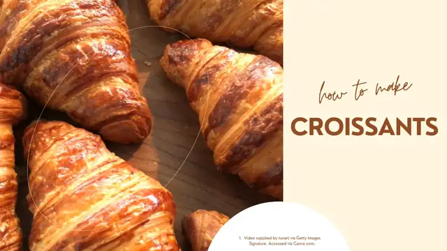 Video thumbnail for Croissant