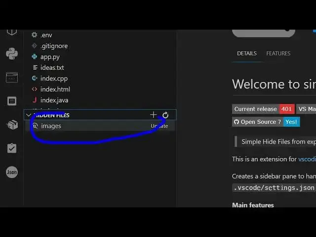 Video thumbnail for How to Hide & Unhide Folders & Files in VSCode IDE Using this INSANE Extension