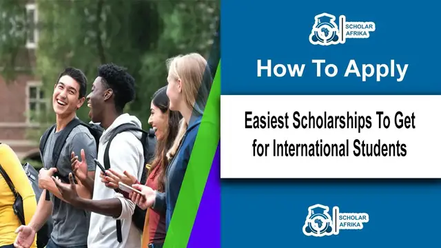 Video thumbnail for Easiest Scholarships To Get For International Students 2025/2026