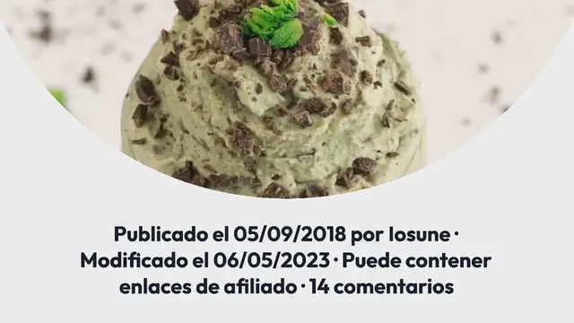 Video thumbnail for Helado de Menta y Chocolate Vegano