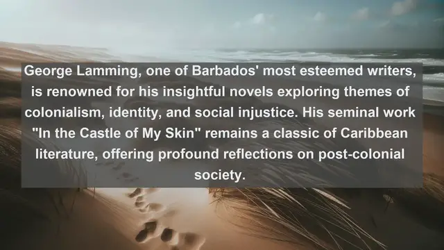 Video thumbnail for Unveiling Literary Gems: Top 10 Renowned Writers from Barbados