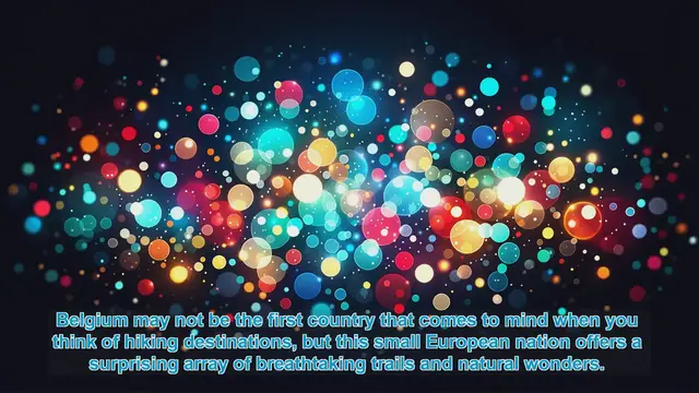 Video thumbnail for Discover Belgium's Hidden Hiking Gems