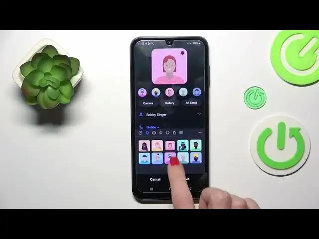 'Video thumbnail for How to Add Photo to Contact to SAMSUNG Galaxy A15'