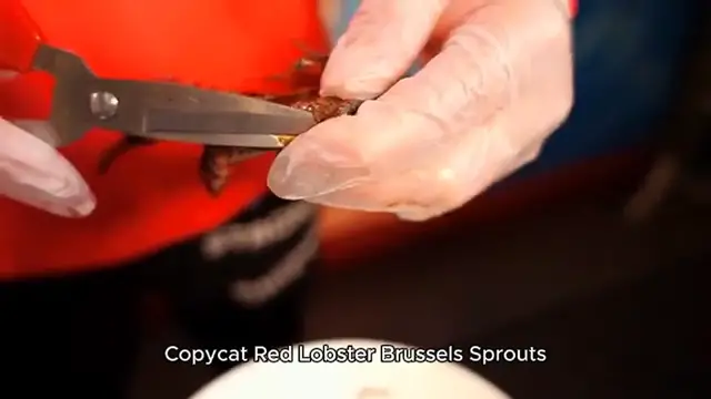 Video thumbnail for Copycat Red Lobster Brussels Sprouts Recipe