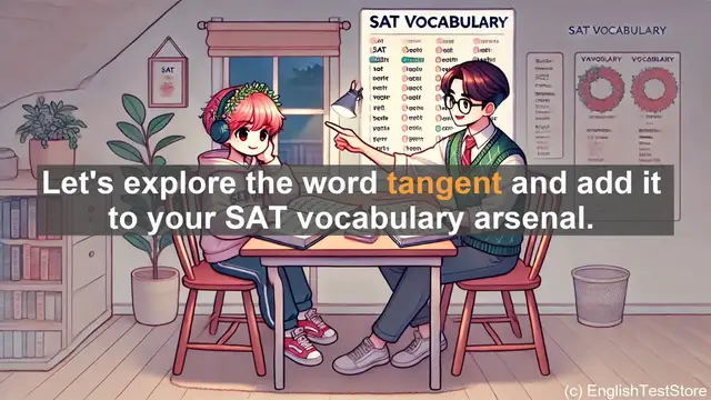 Video thumbnail for 5000 Must Know SAT Vocabulary - What Is a Tangent? SAT Vocabulary Explained