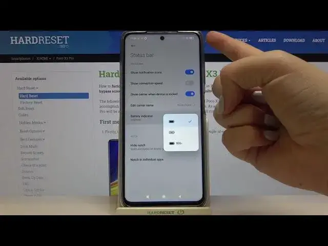Video thumbnail for How to Show Battery Percentage in POCO X3 Pro – Show Battery % Info