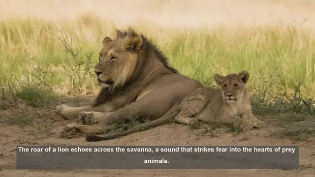 Video thumbnail for 10 Essential Hunting Skills Lion Cubs Learn