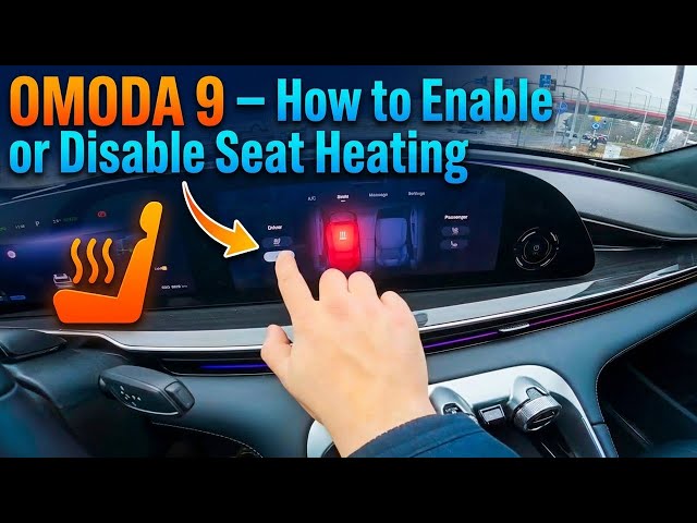 Video thumbnail for OMODA 9 – How to Enable or Disable Seat Heating