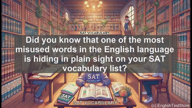 Video thumbnail for 5000 Must Know SAT Vocabulary - The True Meaning of 'Enormity': A Crucial SAT Vocabulary Lesson