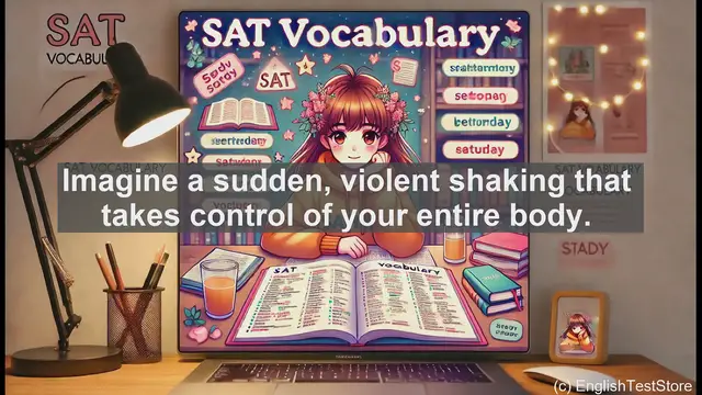 Video thumbnail for 5000 Must Know SAT Vocabulary - Understanding 'Convulse': A Powerful Word for Intense Reactions