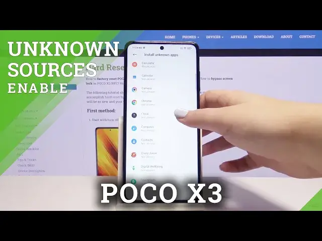 'Video thumbnail for How to Activate Unknown Sources in POCO X3 – Allow App Installation'