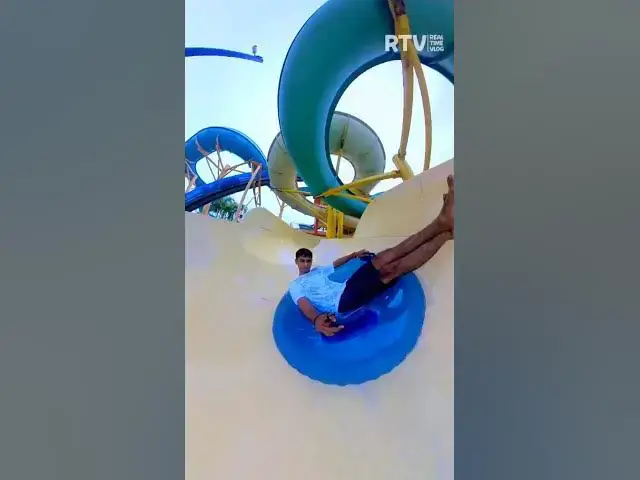 'Video thumbnail for Absolutely 馃檮 CRAZY! Water Slide 馃寠馃帰 #shorts'