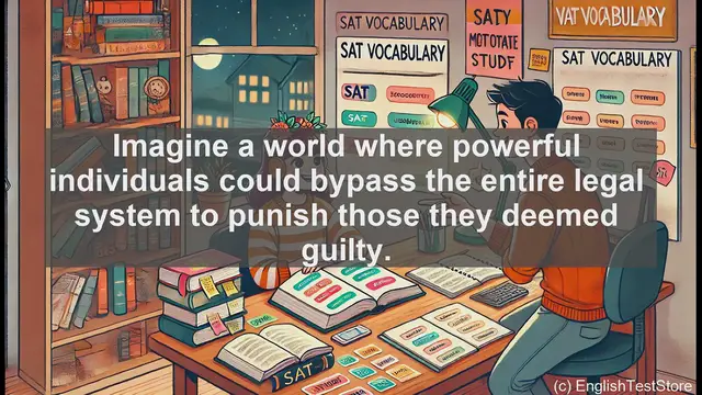 Video thumbnail for 5000 Must Know SAT Vocabulary - Extrajudicial: Understanding Actions Outside the Legal System