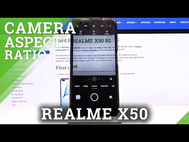 Video thumbnail for How to Set Up Camera Aspect Ratio in Realme X50 - Change Aspect Ratio in Camera Settings