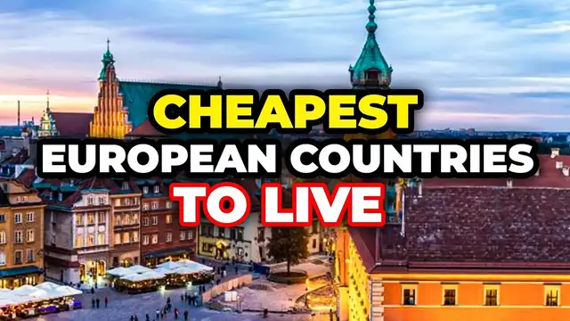Video thumbnail for 12 Cheapest Countries to Live in Europe 2025