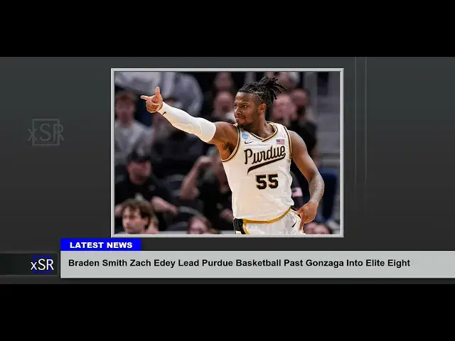 Video thumbnail for Braden Smith Zach Edey Lead Purdue Basketball Past Gonzaga Into Elite Eight
