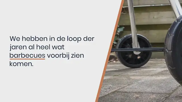 Video thumbnail for Geschiedenis van de Weber Master Touch