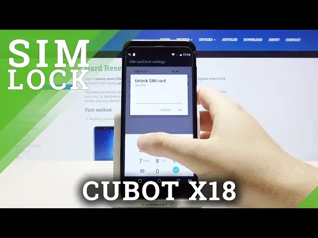 'Video thumbnail for CUBOT X18 and SIM Protection Deactivating - Remove SIM PIN-Code'