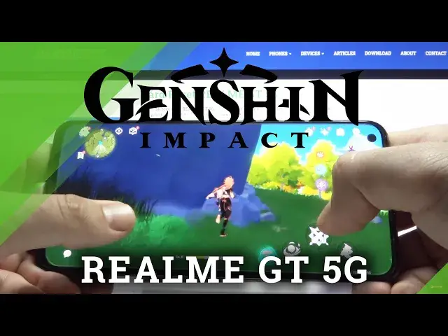 'Video thumbnail for Gaming Quality Test on REALME GT 5G - Genshin Impact Gameplay'