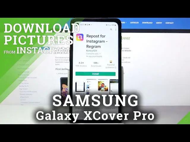 Video thumbnail for How to Download Photos from Instagram App in Samsung Galaxy XCover Pro – Repost Pictures