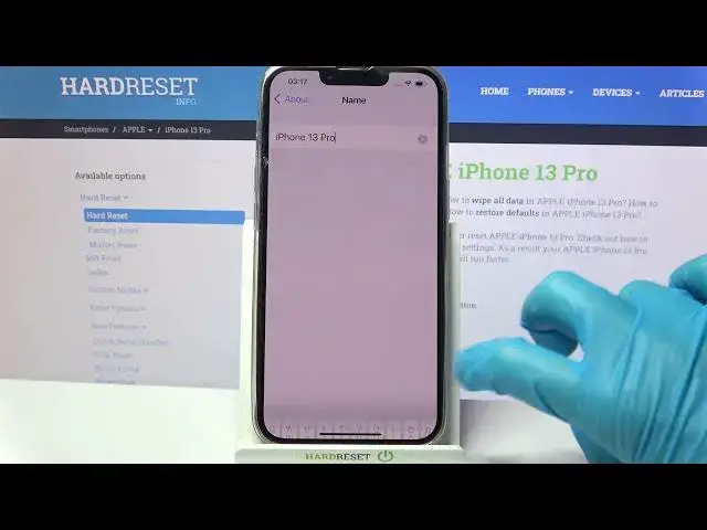 'Video thumbnail for How to Change Device Name on iPhone 13 Pro – Rename'