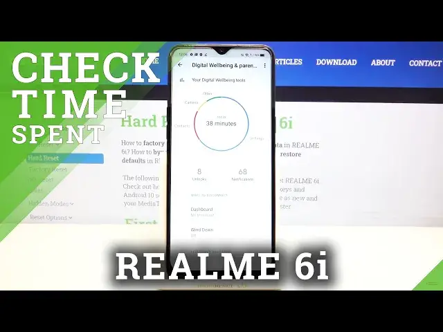 Video thumbnail for How to Check Total Screen Time in REALME 6i – Find Display Time