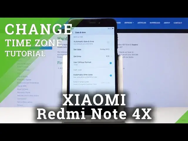 'Video thumbnail for How to Change Date & Time in Xiaomi Redmi 4X - Date & Time Zone'