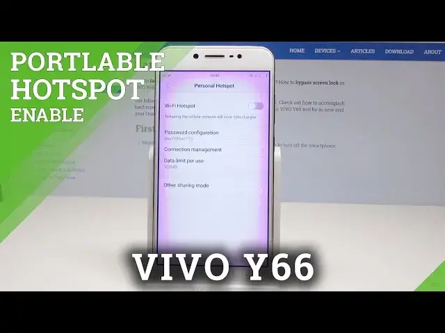 Video thumbnail for Personal Hotspot in VIVO Y66 - Enable Portable Hotspot