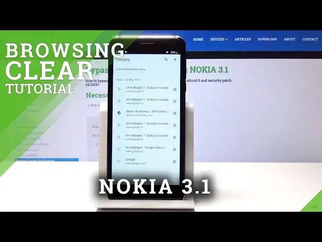 Video thumbnail for How to Clear Browsing Data in NOKIA 3.1 - Delete History & Cookies