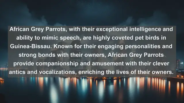 Video thumbnail for Discover Guinea's Cherished Companions: Top 10 Favorite Pets