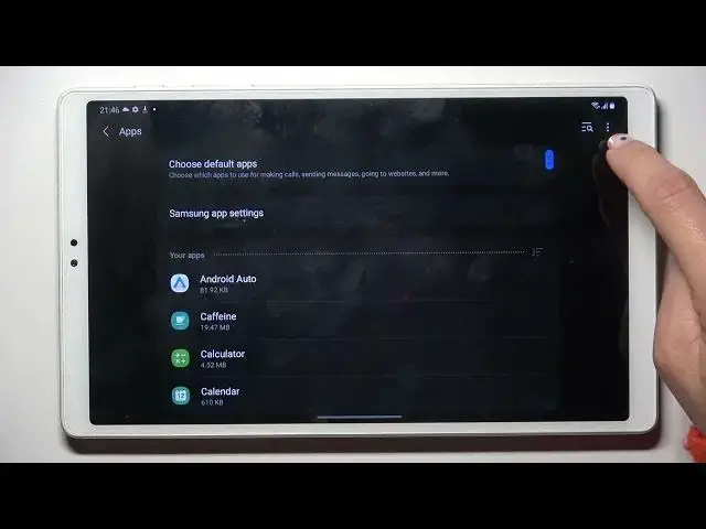 Video thumbnail for How to Reset App Preferences in Samsung Galaxy Tab A7 Lite - Restore App Defaults