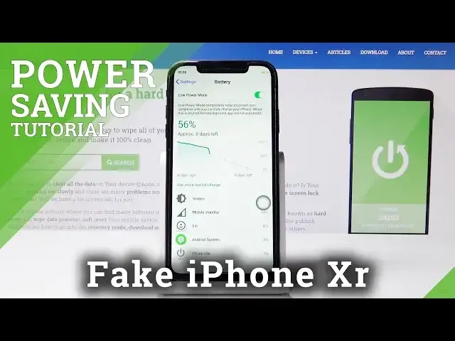 'Video thumbnail for Low Power Solution in Fake iPhone Xr - Enable Battery Saver'