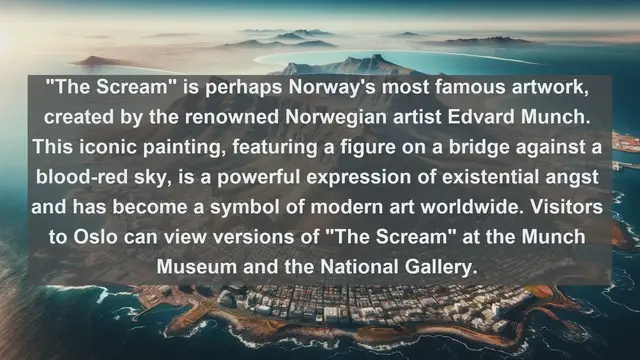 Video thumbnail for Exploring Norway's Artistic Marvels: Top 10 Must-See Artworks