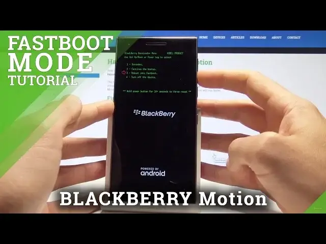 'Video thumbnail for How to Enter Fastboot Mode on BLACKBERRY Motion - Bootloader Tutorial'