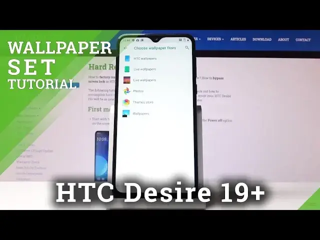 Video thumbnail for How to Change Wallpaper in HTC Desire 19+ - Refresh Home Screen