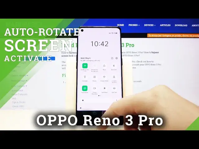 'Video thumbnail for How to Activate Autorotation in OPPO Reno 3 Pro – Turn Screen'