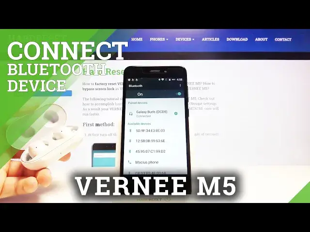 Video thumbnail for How to Use Bluetooth – Link Device with VERNEE M5