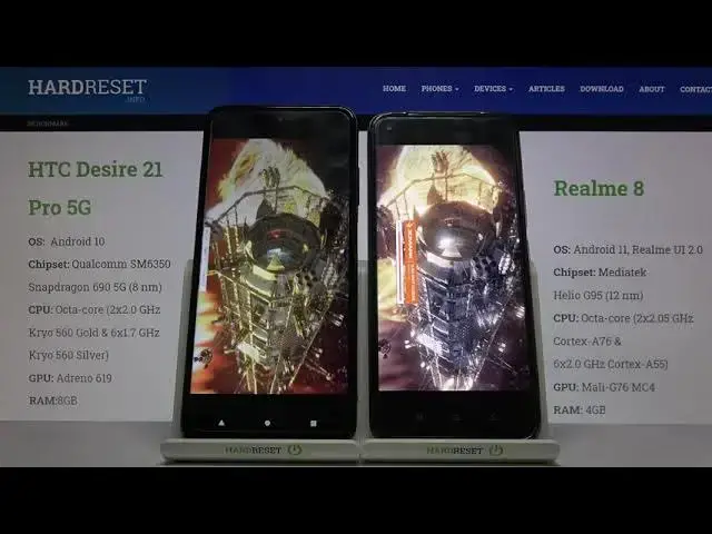 Video thumbnail for 3DMark Sling Shot Extreme on HTC Desire 21 Pro 5G & REALME 8 – Device Comparison