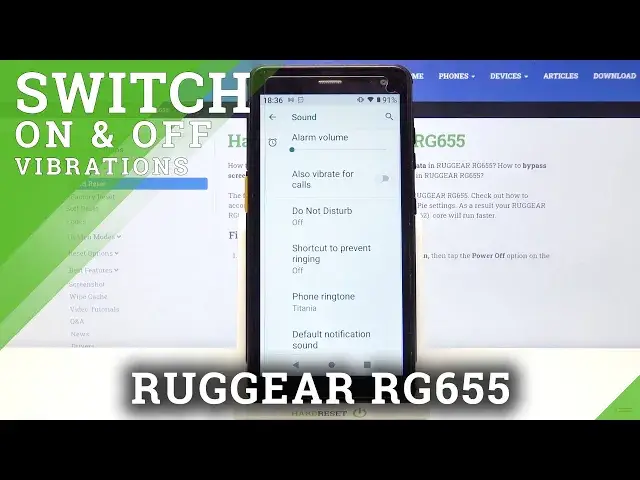 'Video thumbnail for RUGGEAR RG655 and Vibration Settings - How to Manage Vibration Mode'