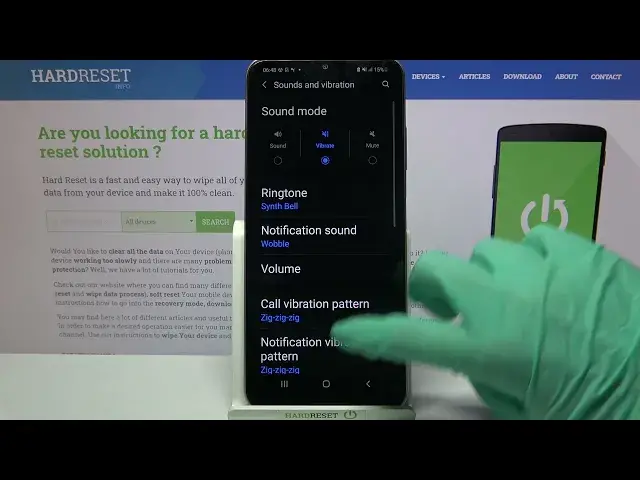 'Video thumbnail for How to Change Vibration Pattern in SAMSUNG Galaxy F12 – Set Up Vibration Pattern'