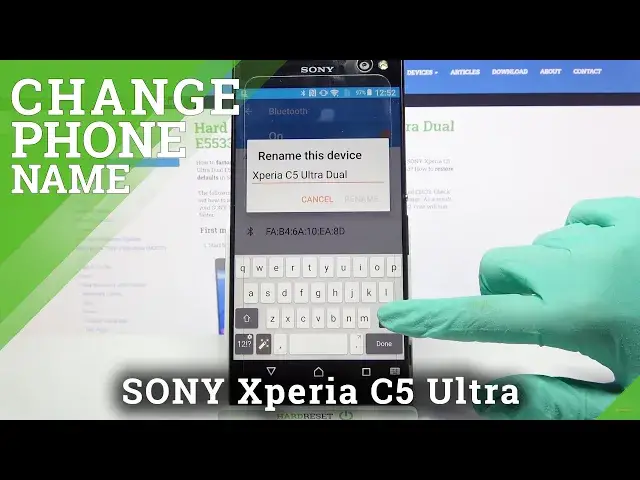 Video thumbnail for Rename SONY Xperia C5 Ultra - How to Set New Device Name