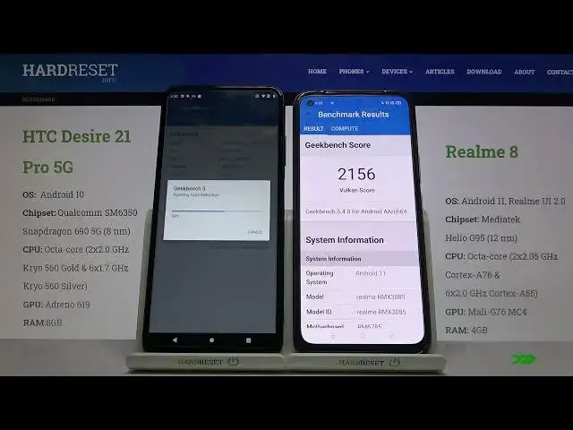Video thumbnail for Geekbench 5 GPU Vulkan on HTC Desire 21 Pro 5G & REALME 8 – Device Comparison