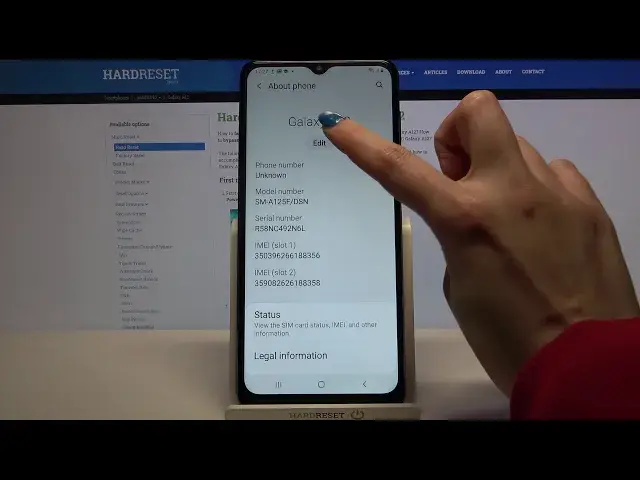 'Video thumbnail for How to Change Device Name in SAMSUNG Galaxy A12 – Rename Device'